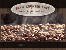 Tablet Screenshot of bean-counter-cafe.com